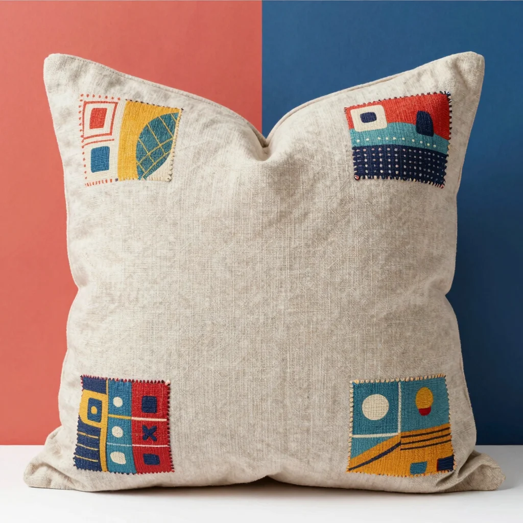Cojín Decorativo Arte Textil